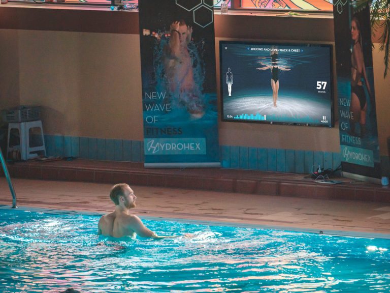 Social distancing at pool